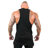 Camiseta Deportiva Para Hombre Sin Mangas De Algodón Transpirable Para Correr Y Gimnasio Estilo Casual Vestimenta Ligera Para Verano - details 2