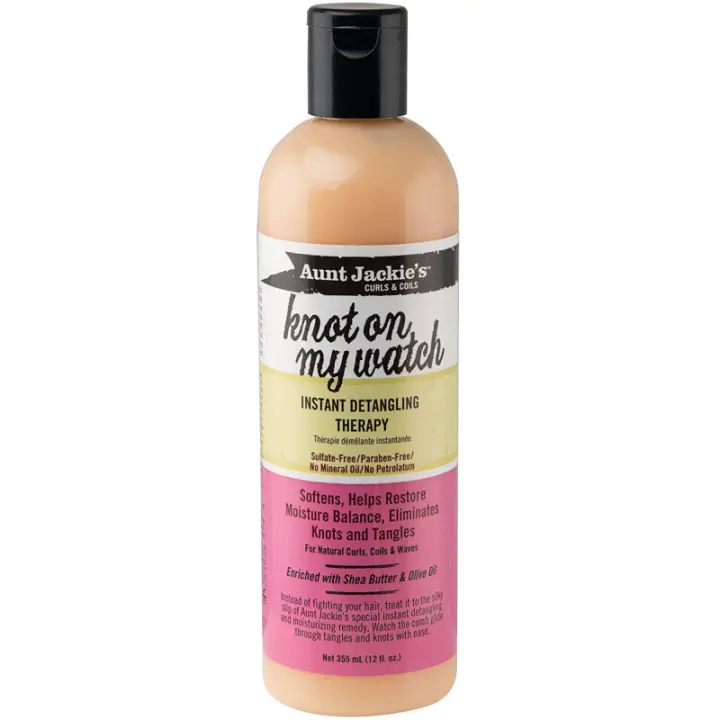 AUNT JACKIE'S KNOT ON MY WATCH 355ml. 12oz. Curls Coils Instant Detangling Therapy - 1