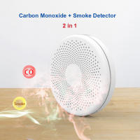 Alarma Detectora de Humo y Monóxido de Carbono con Batería，Tuya Smart Co Detector de humo, alarma de monóxido de carbono, Sensor de sonido PIR, WiFi, versión 2 en 1, salón, habitación, cocina, tienda - details 2