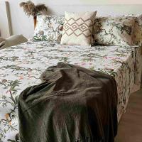 Juego de Sábanas Alo Home 100% Algodón - Estampado Tropical Monkey - Cama 90/135/150 cm + Funda almohada - details 0