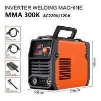 Soldadora Portátil de MMA de 300k - Máquina de Soldar 220V con Pantalla LCD de Inicio Rápido, 300A de Arco y Soporte Eléctrico para Alambre - details 1