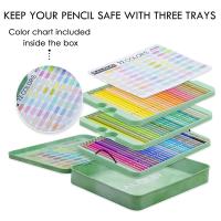 KALOUR Set De Lápices De Colores Profesionales 50/72/180/240/300 Pcs Lápices De Aceite Para Dibujos Y Pintura Artística Suministros Para Colorear - details 119