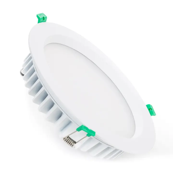 Ledkia Downlight LED 40W Circular Regulable 130 lm/W Corte Ø 190 mm IP44 4000K Blanco Neutro - 1
