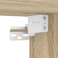 vidaXL Mueble de baño de pared con espejo roble Sonoma 50x21x60 cm - details 7