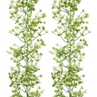 Guirnalda De Flores Artificiales Gypsophila 175cm Para Decoración De Boda Jardín Y Fiesta Adorno De Arco Y Hogar - details 1