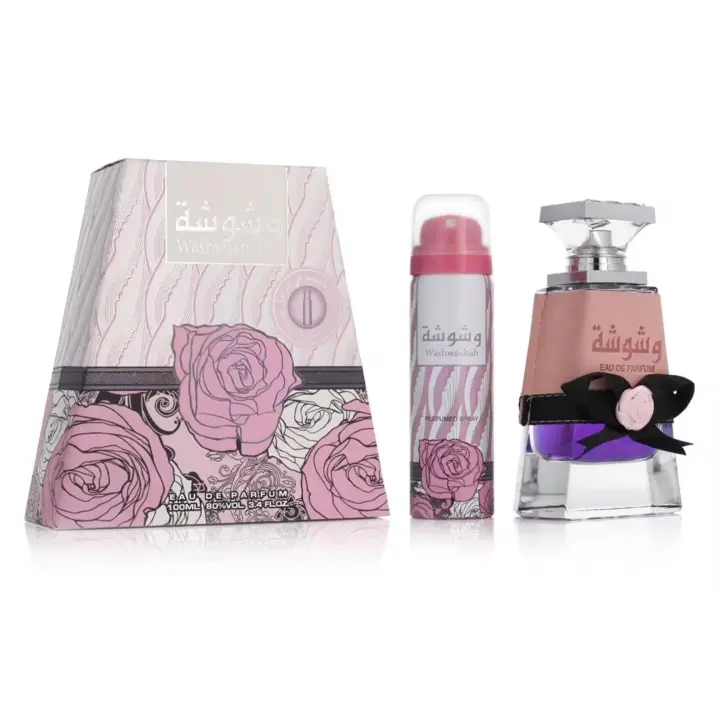 Washwashah by Lattafa perfume árabe mujer y Desodorante 100ml - 1