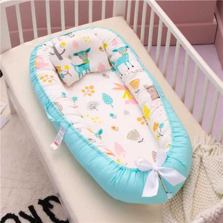 Cuna extraíble, cuna biónica para recién nacidos, lavable a máquina, cuna biónica para útero, suministros para madres e hijos. - 1