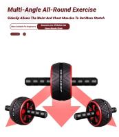 Rodillo Grande Para Ejercicio De Abdominales Equipo De Gimnasio Para El Hogar Dispositivo Muscular Para Perder Peso Y Fitness Adecuado Para Hombres Y Mujeres - details 1