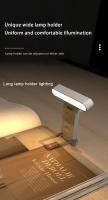 Lámpara De Lectura LED Portátil Con Clip Para Libros Luz Nocturna Recargable De 360° Rotación Protección Ocular Para El Dormitorio - details 2