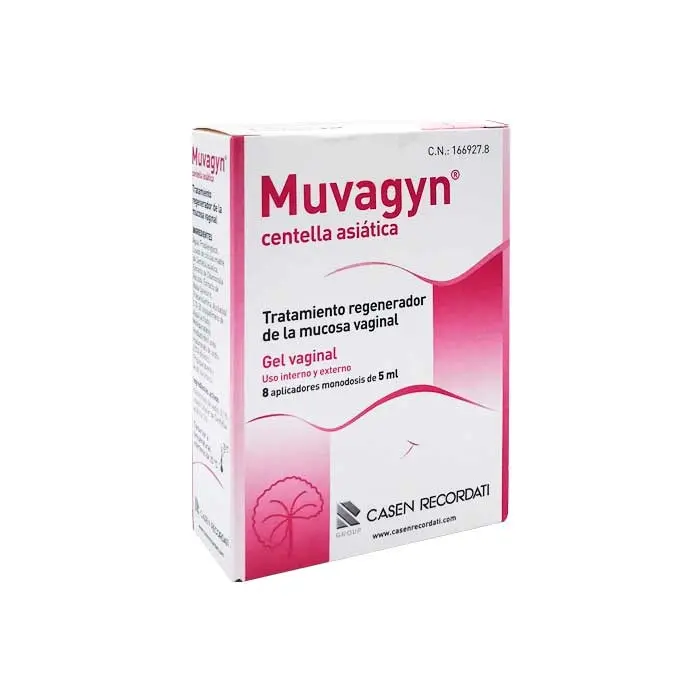 Casen MUVAGYN CENTELLA ASIATICA MONODOSIS 5 ML 8 APLIC Crema Vaginal - 1