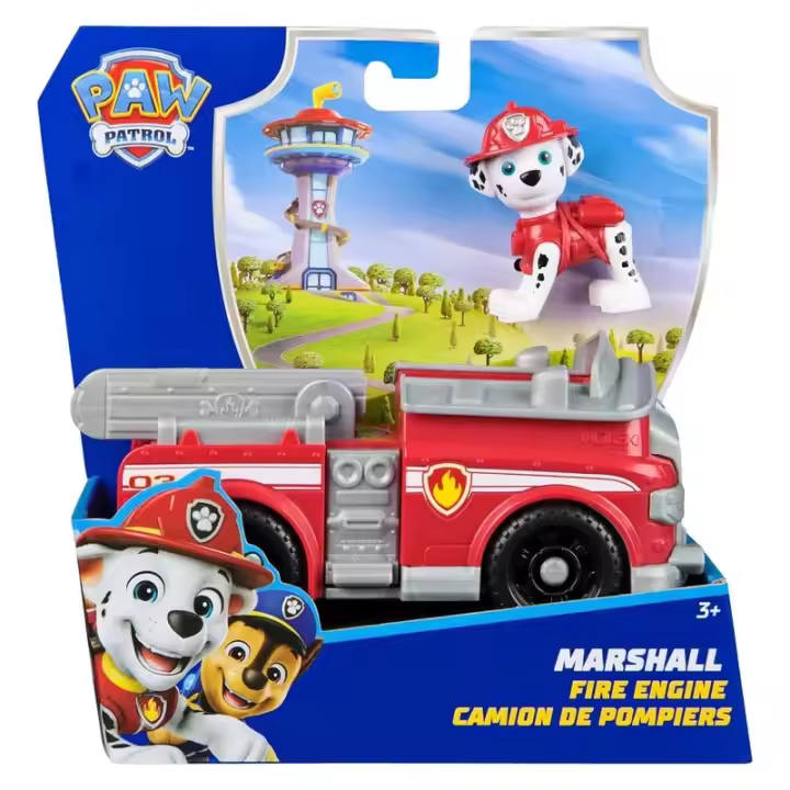 Spin Master Patrulla Canina Camión Bomberos y Figura Marshall 6071209 - 1