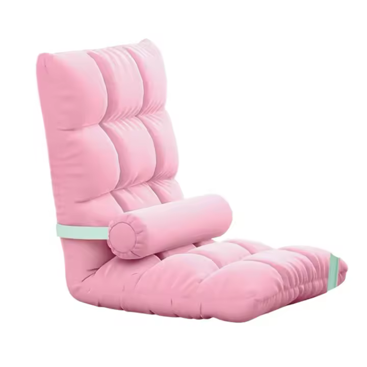 Sofá perezoso Tatami cama individual plegable silla de ordenador dormitorio salon sofá pequeño, respaldo japonés TAMAÑO PEQUEÑO - 1