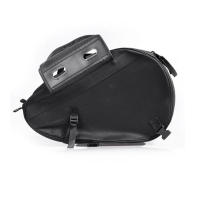 Nuevos Bolsas De Sillín Para Motocicleta Impermeables De Calidad Superior Cuero Sintético Bolsa De Viaje Para Casco De Carreras Moto Con Raincoat Gratis - details 2