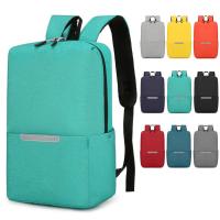 Mochila Pequeña Impermeable Para Hombres Y Mujeres Capacidad Grande Estilo Casual Para Escuela Viaje Y Adolescentes Color Sólido - details 0