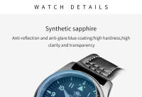 Reloj Automático Para Hombre ADDIESDIVE C3 Super Luminoso 20Bar Impermeable NH35A 316L Acero Inoxidable Con Correa De Cuero Display Numeral Arábigo - details 12