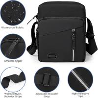 Bolso Hombre Bandoleras Hombre con Múltiples Bolsos Bolso Bandolera Hombre Casual para Negocios Uso Diario - details 0