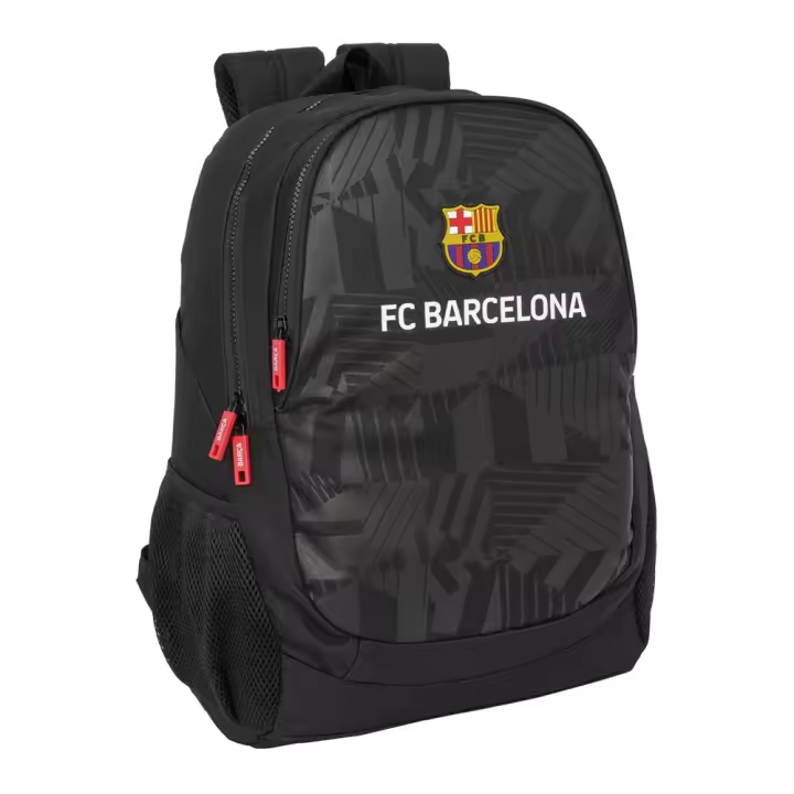 Mochila Adaptable a Carro F.C.Barcelona "Black" 32X44X16 Cm (Safta 612426665) - 1