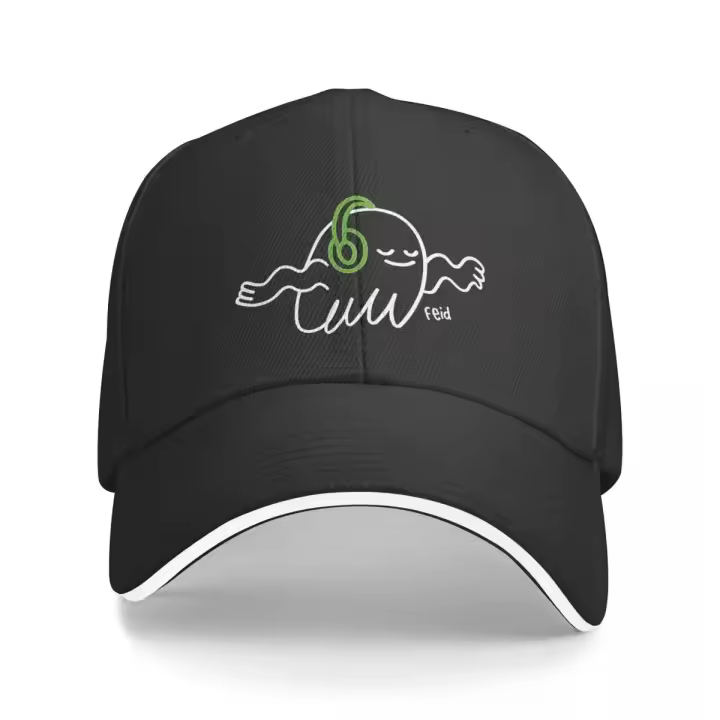 Gorro De Béisbol Feid Ferxxo Estilo Rapper De Los Años 90 Moda Ajustable Para Hombres Y Mujeres Protección Solar Casual - 1