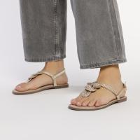 GIOSEPPO 72066 ORO Sandalias planas de Mujer 35948 25V ESCLAVA ENGARZADA ORO - details 0