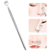 Juego De Masajeador De Rodillo De Jade Natural Antiarrugas Para Ojos Guasha Scraper De Piel Set De Pedregas Para Rostro Antiaging Y Desinflado - details 1