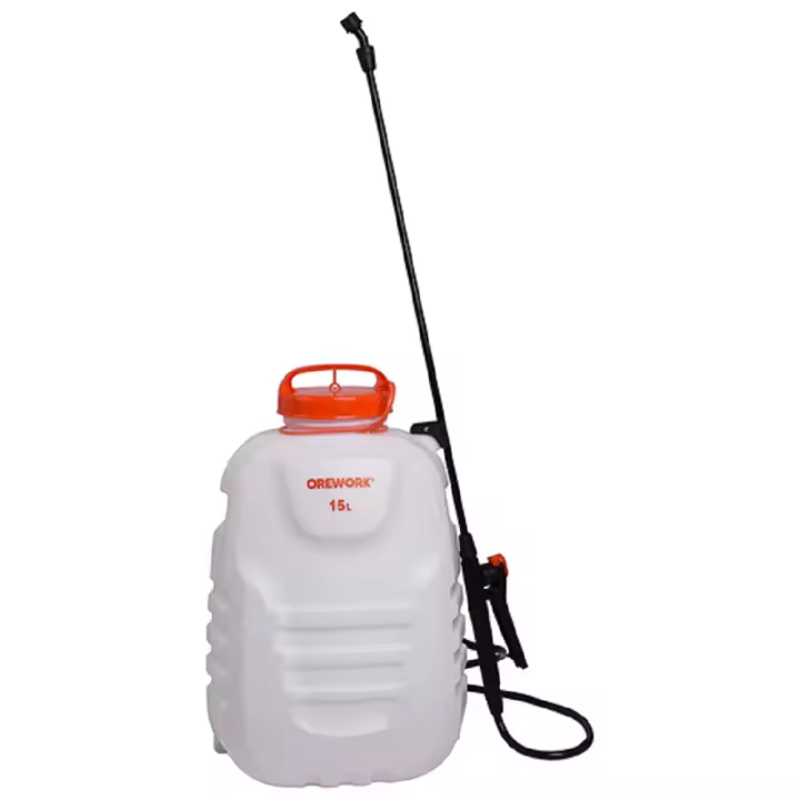 Pulverizador batería, eléctrico 15 litros marca Orework 4,5 bar de presión - Ferretería Torres - 1