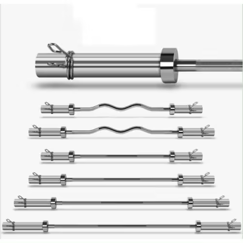 Barra Olímpica 1500MM Cromada (Alta Carga) marca Fit-Force - 1