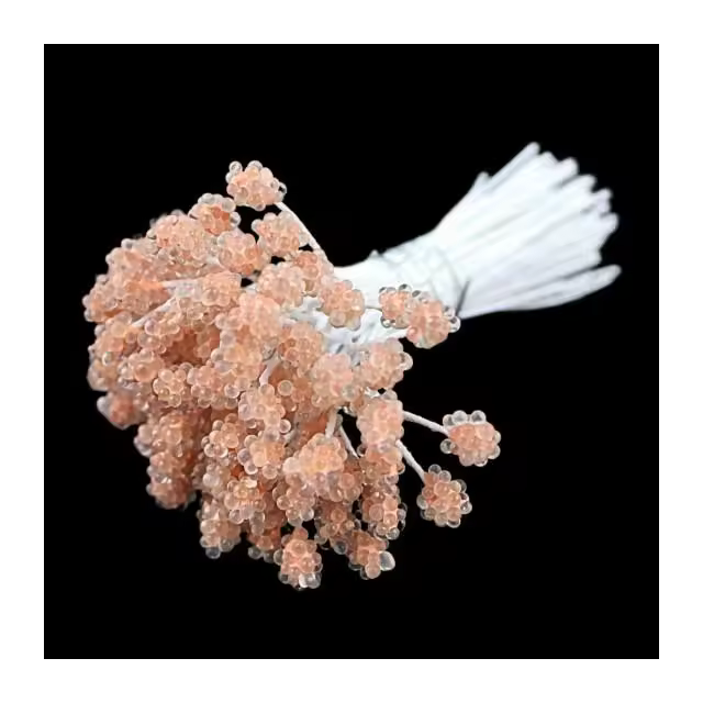 Ramillete de 80 Pistilos con Esferas de Cristal para Adornos Florales - 1