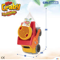 Set playa camión y cubo c/accesorios Mr Craby Constructor - details 5
