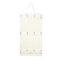 Organizador De Joyas Y Trenzas Grande Soporte De Pared Para Almacenamiento Espacioso Y Decoración De La Pared Clip Para Cabello Y Aretes - details 0