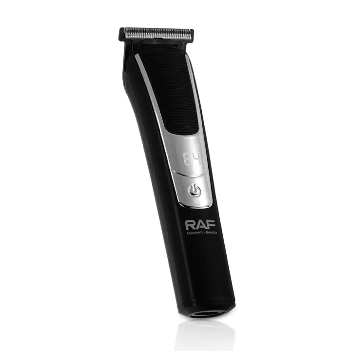 RAF, Cortadora de Cabello Eléctrica multifuncional, Pantalla intelente, Cabeza de Cerámica, Lavado Corporal complete recargable - 1