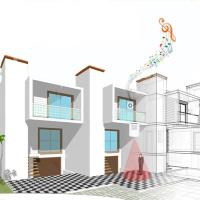 Sirena de seguridad, timbre con Alarma, detector de presencia portátil e impermeable, timbre, 1 sensor y 2 receptores, 38 melodías - details 0