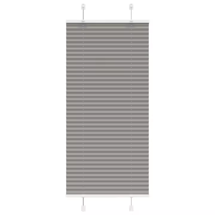 Estor Plisado Antracita 60x100 cm Tela Ancho 59,4 cm Poliéster - 1