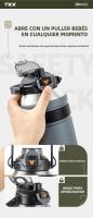 TKK Taza De Viaje De Acero Inoxidable 1L Con Aislamiento Térmico Para Agua Y Café Gran Capacidad Termo Frío Para Adultos - details 8