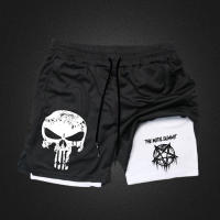 Shorts Deportivos Casuales De Verano Para Hombres Con Doble Capa Y Patrón Impreso Talla S-2XL Funcionalidad Multi-Funcional - details 7