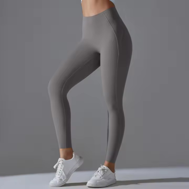 Leggings De Yoga Talla Alta Control De Atrás Leggings Deportivos Para Correr Ciclismo Gimnasio Prueba De Agachamiento Slimming Booty - 1