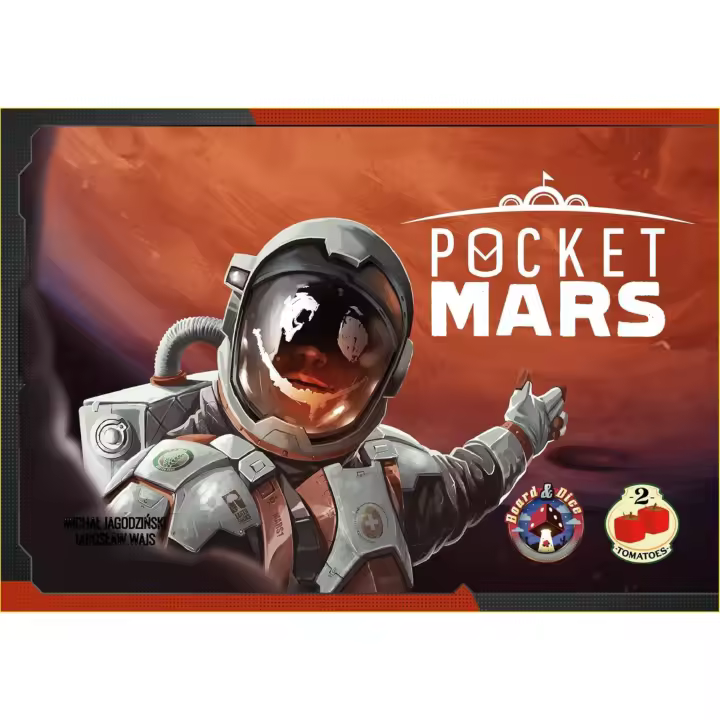 2Tomatoes Games | Pocket Mars | Juego de Mesa de Cartas | de 1 a 4 Jugadores | Idioma: ESpañol y Francés | Temática: Ciencia-Ficción - 1