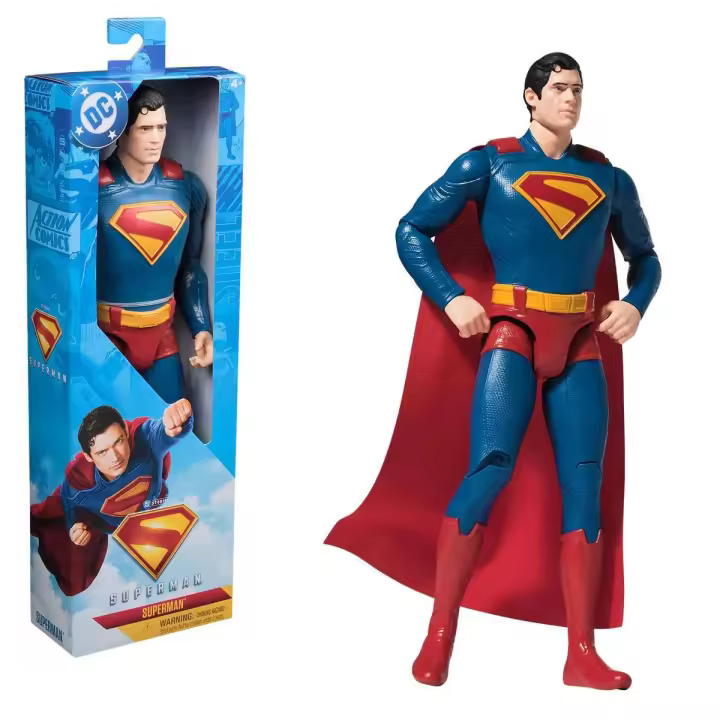 SPIN MASTER - DC Comics, Superman - Figura de acción de superhéroe de  30cms, 6073657 juguetes para niños y niñas, para niños y niñas, para edades de 4 años en adelante - 1