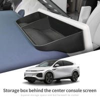 Accesorios De Interior Para Coche Xpeng G6 2023-2024 Caja De Almacenamiento Para Pantalla Central Y Tablero Organizador De Espacio Con Material ABS+PVC - details 8