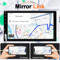 Hippcron Radio De Coche 7" 1 Din Con Wireless CarPlay Y Android Auto Estéreo Multimedia Táctil BT FM AUX Universal Mirror Link - details 4