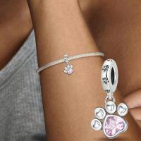 Encantos De Plata De Ley 925 Serie De Mascotas Gato Perro Lechuza Hongos Para Creación De Pulseras Joyas De Moda De Alta Calidad Regalo - details 0