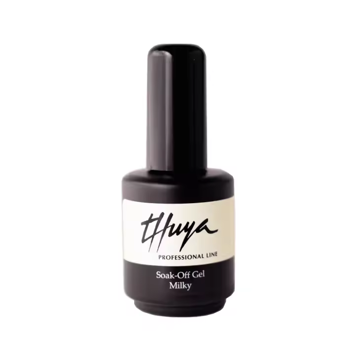 Thuya Gel Soak Off 14mL Milky - Gel para Uñas de Larga Duración - Gel de Uñas Profesional - 1