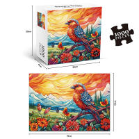 Rompecabezas De 1000 Piezas Con Illusion De Gato Persa Mariposa Y Árbol De La Vida Regalo Festivo Decoración Del Hogar Juego De Tablero Para Adolescentes Y Adultos Unisex - details 7