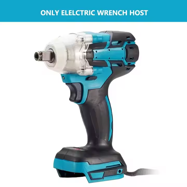 520N.m Cordless Electric Impact 1/2 inch Wrench Brushless Electric Wrench Hand Drill Socket Power Tool For Makita 18V Battery - 1