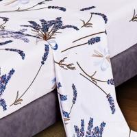 Juego de Sábanas Lavanda Relajante con Diseño de Campos Florales - Incluye Funda Nórdica + Sábana Ajustable Elástica + 1-2 Fundas de Almohada | Tallas 90/135 cm (3 Piezas) y 150 cm (4 Piezas) | Poliéster Premium Antipilling y Aromaterapia Natural - details 2