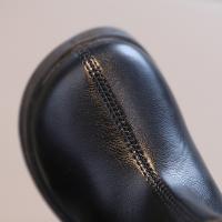 Botas De Moda Para Niños 2023 Otoño Invierno Calientes Zapatos De Nieve Infantiles Niñas Niños Casual De Cuero Retro De Alta Calidad Antideslizantes Talla True Fit - details 7