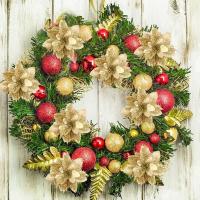 5Pcs Decoraciones De Navidad Con Flores Plateadas Árbol De Navidad Adornos Para El Hogar 2024 Regalos De Año Nuevo 2025 - details 1