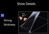 Cinta Adhesiva de Doble Cara Transparente – Reutilizable y Lavable, Extra Fuerte, Sin Huellas, Fácil de Cortar, Ideal para Paredes, Suelos y Superficies Lisas – Multiuso y Removible - details 1