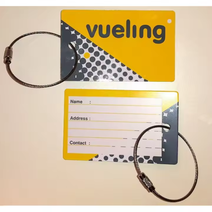 Etiqueta de equipaje Vueling AeroStore Spain AMS-802 Raíz Inicio - 1