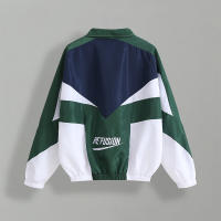 Chaqueta De Varilla Para Hombres Primavera Otoño Estilo Casual Street Zipper Chaqueta Bomber Bordada Couplaje College Mujeres - details 9