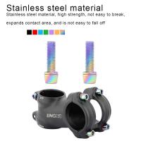 Juego De 6 Tornillos De Acero Inoxidable Para Manillar De Bicicleta Compatible Con Bicis De Carretera Y Montaña Titanio Aleación M5*18 - details 5
